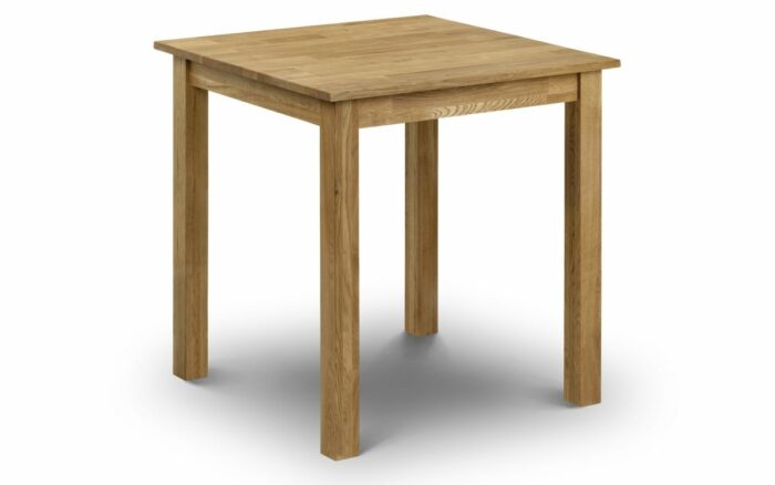 julian bowen Coxmoor oak square dining table-0