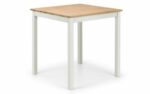 julian bowen Coxmoor oak square dining table-25437
