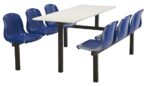create Baltic CU90 Modular Canteen Unit Fast food 2 4 or 6 seat -15935