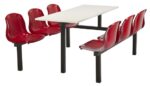 create Baltic CU90 Modular Canteen Unit Fast food 2 4 or 6 seat -15931
