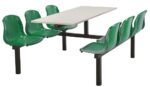 create Baltic CU90 Modular Canteen Unit Fast food 2 4 or 6 seat -15944
