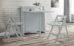 julian bowen Helsinki Hideaway Dining Set white or grey-17219