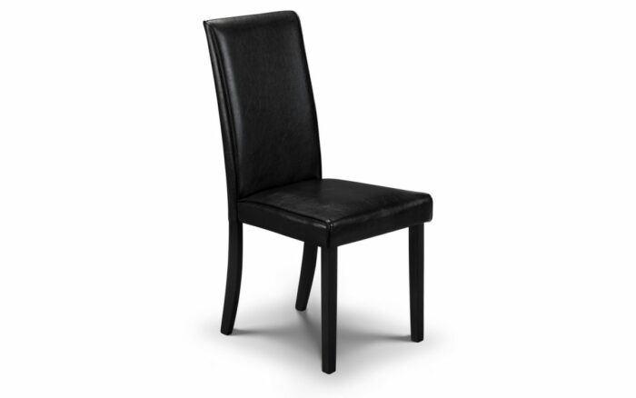 julian bowen Hudson Black Dining Set-1429