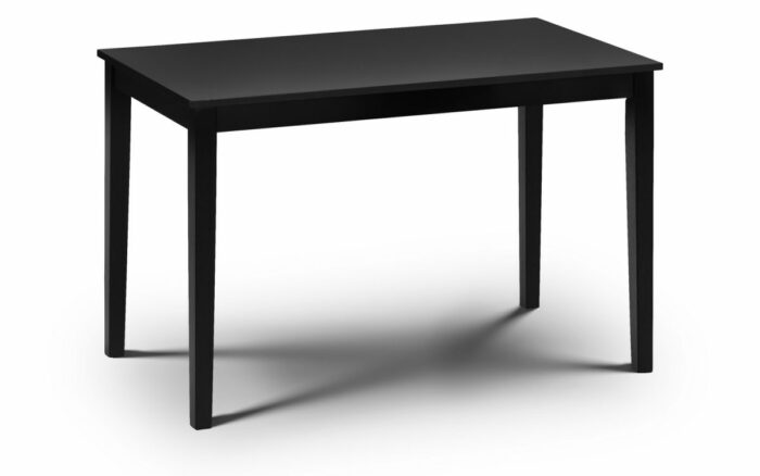 julian bowen Hudson Black Dining Table-0