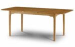 julian bowen Ibsen Extending Oak Dining Set - ( 4 or 6 chairs )-1000
