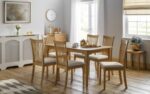 julian bowen Ibsen Extending Oak Dining Set - ( 4 or 6 chairs )-998