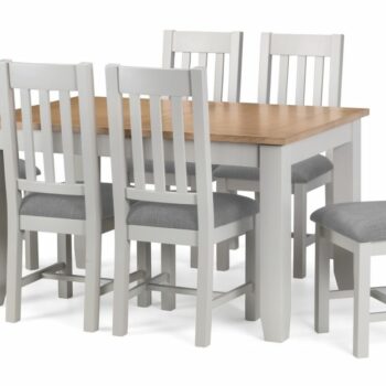 Richmond 2-Tone Oak Dining Set (4 or 6 chairs)-0