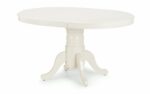 julian bowen Stanmore Round to Oval Extending Dining Table-0