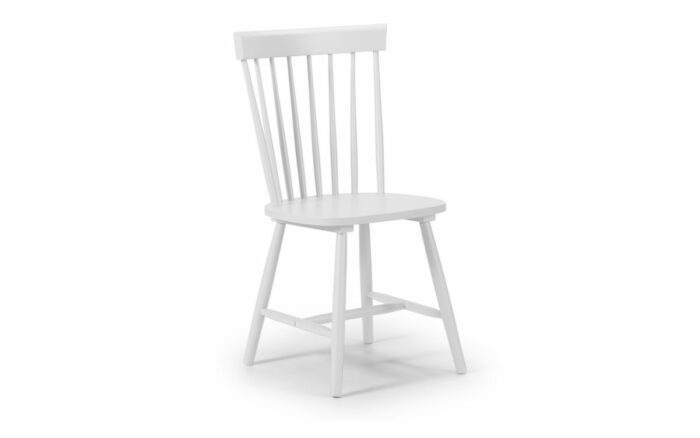 julian bowen Torino White Chair-0