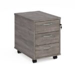 BIG DEALS Low Mobile Wooden Pedestal 2 or 3 Drawer-0