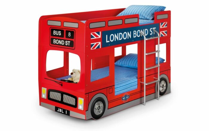 Julian Bowen wooden Double Decker London Bus Bunk Bed-0