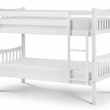 Julian Bowen wooden Zodiac Bunk Bed in Bright White-0