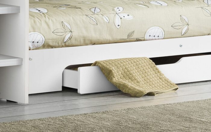 Julian Bowen wooden Orion Bunk Bed - Glow in Dark Ladder-sonoma light oak-3213