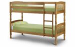 Julian Bowen Lincoln Solid Pine Bunk Bed 2 Sizes-0