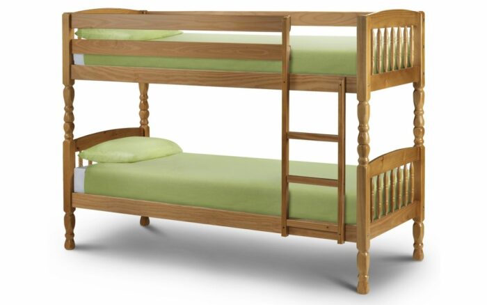 Julian Bowen Lincoln Solid Pine Bunk Bed 2 Sizes-0