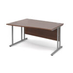 BIG DEALS Maestro 25 Cantilever Leg Wave Desk 800mm Deep - Left Hand-6266