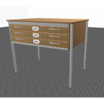 Elite Norton A0 Size Architect Plan Chest 1, 3, 6 or 8 Drawers-2978