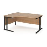 BIG DEALS Maestro 25 Cantilever Leg Ergonomic Desk - Left Hand-17092