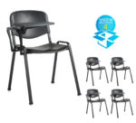 dams Taurus Plastic Chair (box of 4)-3128