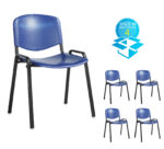 dams Taurus Plastic Chair (box of 4)-3125