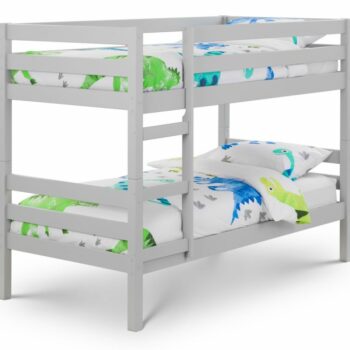 Julian Bowen wooden Camden Bunk Bed in Dove Grey-0