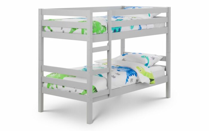 Julian Bowen wooden Camden Bunk Bed in Dove Grey-0