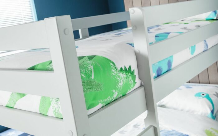 Julian Bowen wooden Camden Bunk Bed in Dove Grey-3316