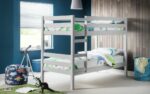 Julian Bowen wooden Camden Bunk Bed in Dove Grey-3315