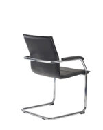 dams Essen leather visitor meeting chair-3094