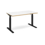 dams Elev8 Touch Single Desk - Twin Motors-3038