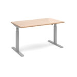 dams Elev8 Touch Single Desk - Twin Motors-3040