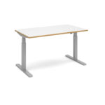 dams Elev8 Touch Single Desk - Twin Motors-3042