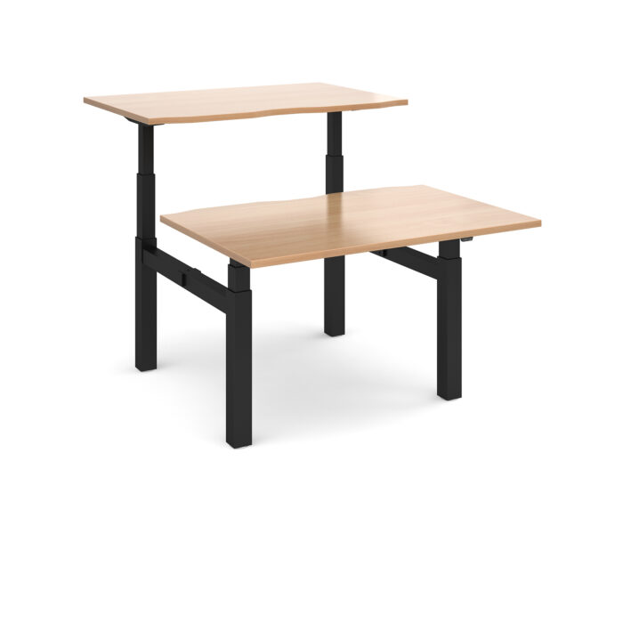 dams Elev8 Touch Back-to-Back desks - Twin Motors-3017