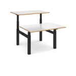 dams Elev8 Touch Back-to-Back desks - Twin Motors-0