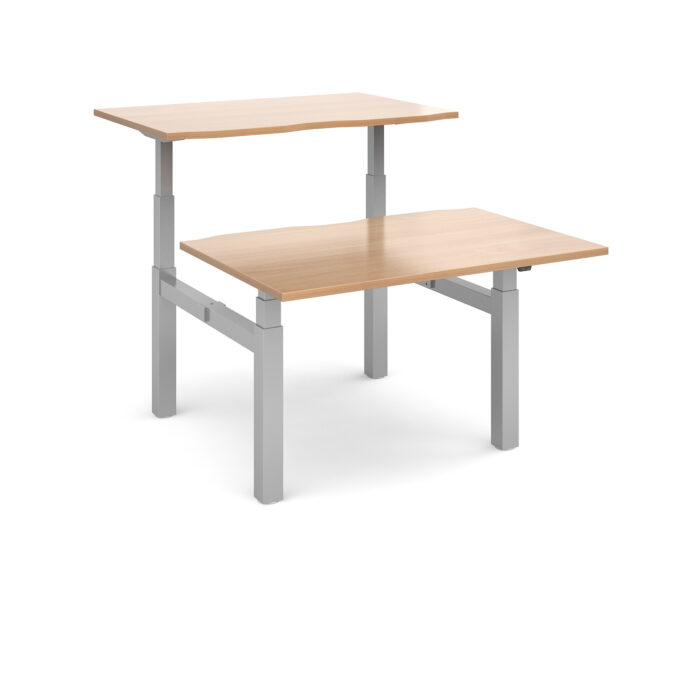 dams Elev8 Touch Back-to-Back desks - Twin Motors-3008