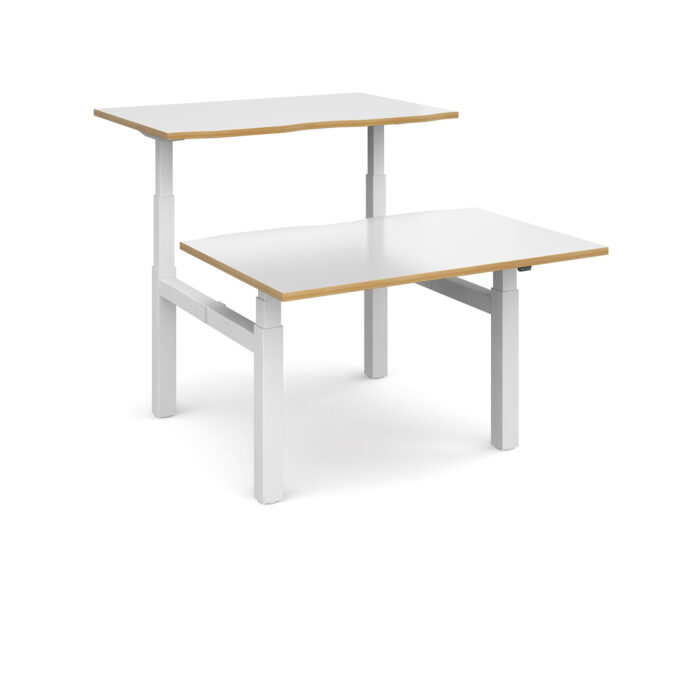 dams Elev8 Touch Back-to-Back desks - Twin Motors-3019