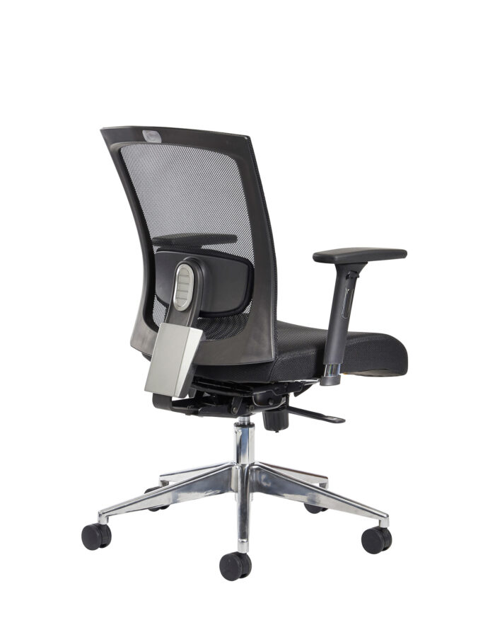 Dams Gemini 300 series mesh task chair with adjustable arms-3400
