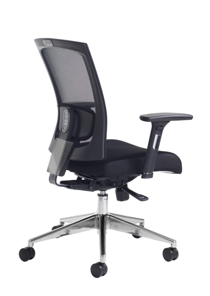 Dams Gemini 300 series mesh task chair with adjustable arms-3399