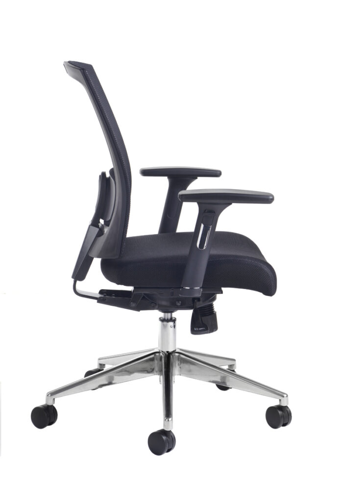 Dams Gemini 300 series mesh task chair with adjustable arms-3401