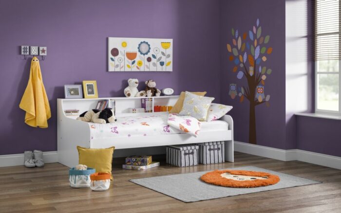 Julian Bowen Grace wooden Daybed in White-3250