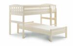 Julian Bowen wooden Max Combination Multiway Bed-stone white/dove grey-3156