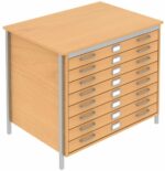 Elite Norton A1 Size Architect Plan Chest 1, 3, 6 or 8 Drawers-2956