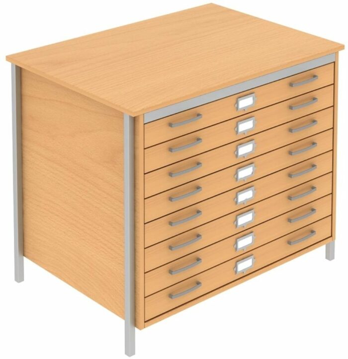 Elite Norton A1 Size Architect Plan Chest 1, 3, 6 or 8 Drawers-2956