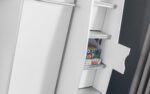 Julian Bowen wooden Pegasus Highsleeper in White & Grey Finish-3224