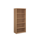 BIG DEALS Universal Wooden Bookcases 800mm Wide - 5 Heights-2348