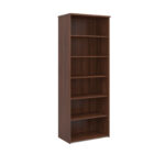 BIG DEALS Universal Wooden Bookcases 800mm Wide - 5 Heights-2359