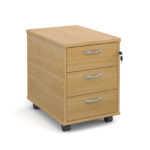 BIG DEALS Low Mobile Wooden Pedestal 2 or 3 Drawer-2538
