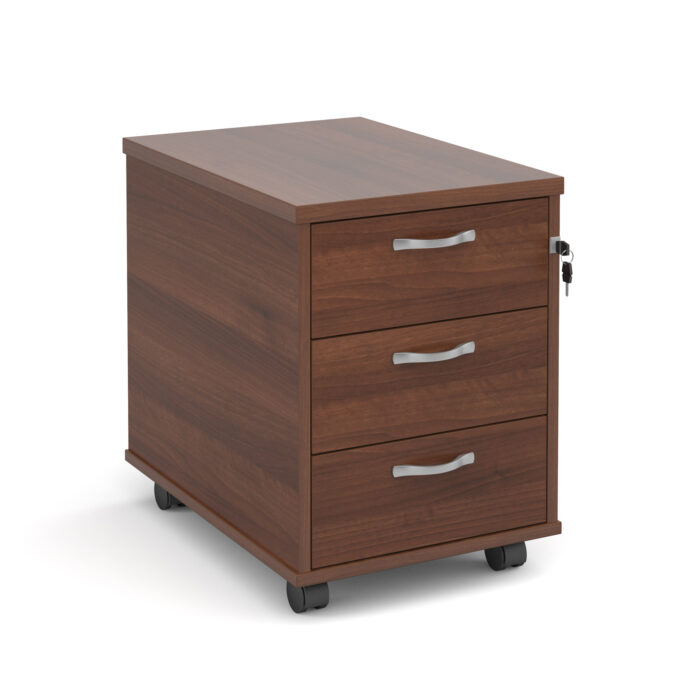 BIG DEALS Low Mobile Wooden Pedestal 2 or 3 Drawer-2545