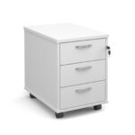 BIG DEALS Low Mobile Wooden Pedestal 2 or 3 Drawer-2544