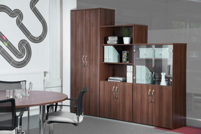 BIG DEALS Universal Wooden Cupboards 800mm Wide - 5 Heights-2391